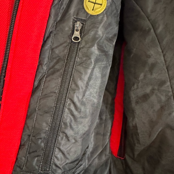 Red RipZone hooded winter coat - Picture 9 of 12